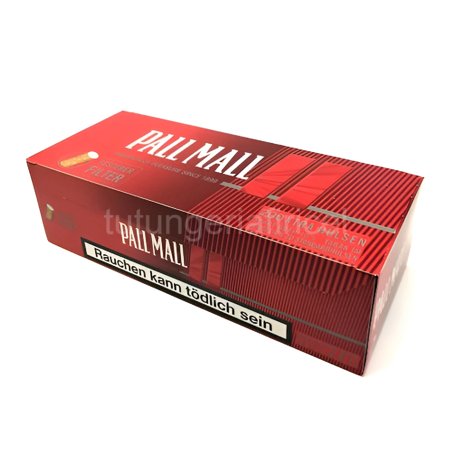 Tuburi Țigări Pall Mall Red 200 Buc – pentru Cei Care Vor o Țigară Clar Mai Tare — Tuburi pentru țigări, 200 bucăți