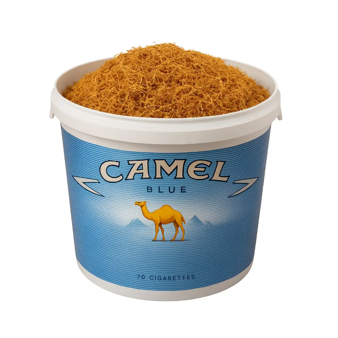 Tutun la Găleată Camel Blue Firicel sau Tocat Vrac 1Kg — Tutun la găleată, 1kg