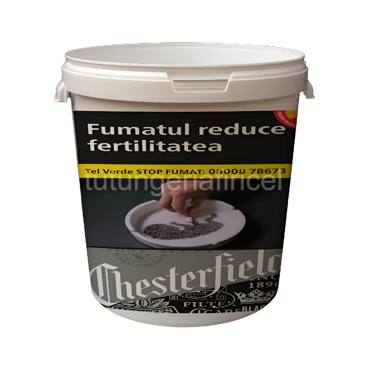 Tutun la Găleată Chesterfield Gri Firicel sau Tocat Vrac — Tutun la găleată, —