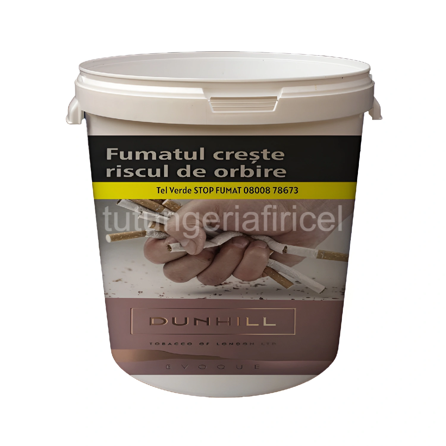 Tutun la Găleată Dunhill Evoque Rose Firicel sau Tocat Vrac 1Kg — Tutun la găleată, 1kg