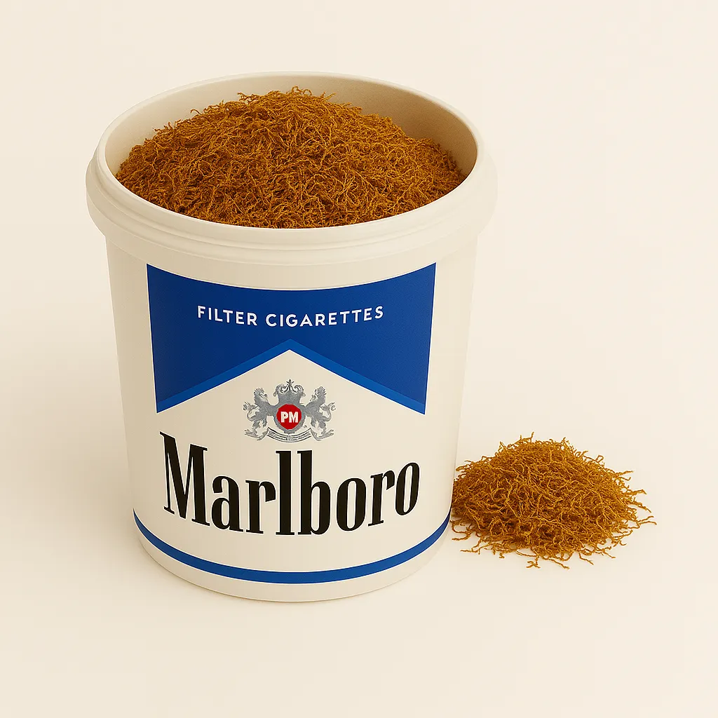 Tutun la Găleată Malboro Albastru Firicel sau Tocat Vrac 1Kg — Tutun la găleată, 1kg