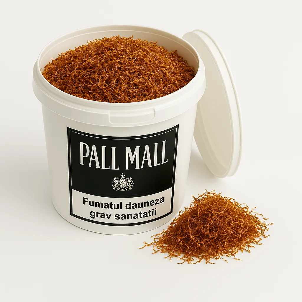 Tutun la Găleată Pall Mall Negru Firicel sau Tocat Vrac 1Kg — Tutun la găleată, 1kg