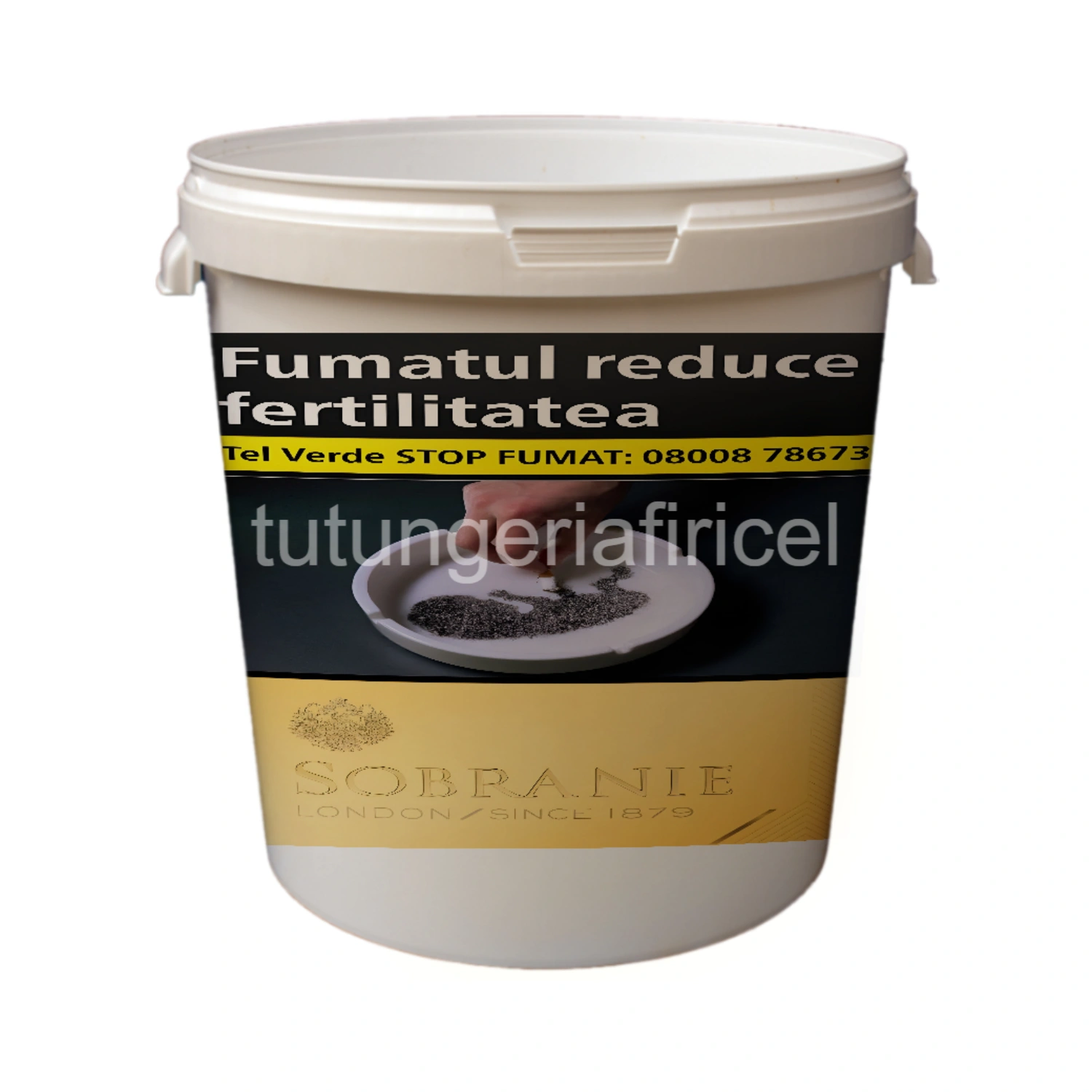 Tutun la Găleată Sobranie Gold Firicel sau Tocat 1Kg — Tutun la găleată, 1kg