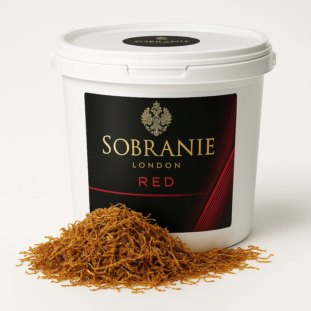 Tutun la Găleată Sobranie Red Firicel sau Tocat 1Kg — Tutun la găleată, 1kg