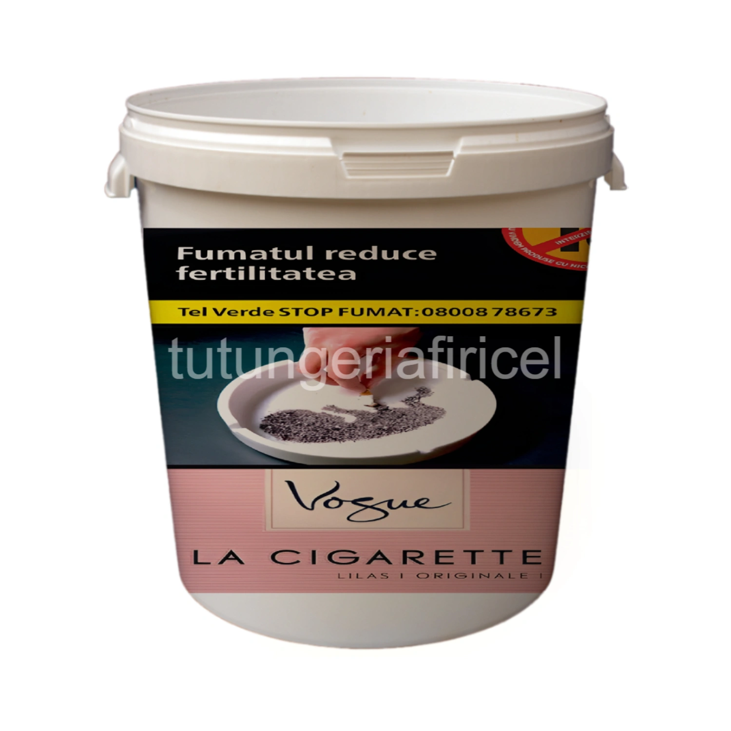 Tutun la Găleată Sobranie Vogue Lilas Firicel sau Tocat 1Kg — Tutun la găleată, 1kg