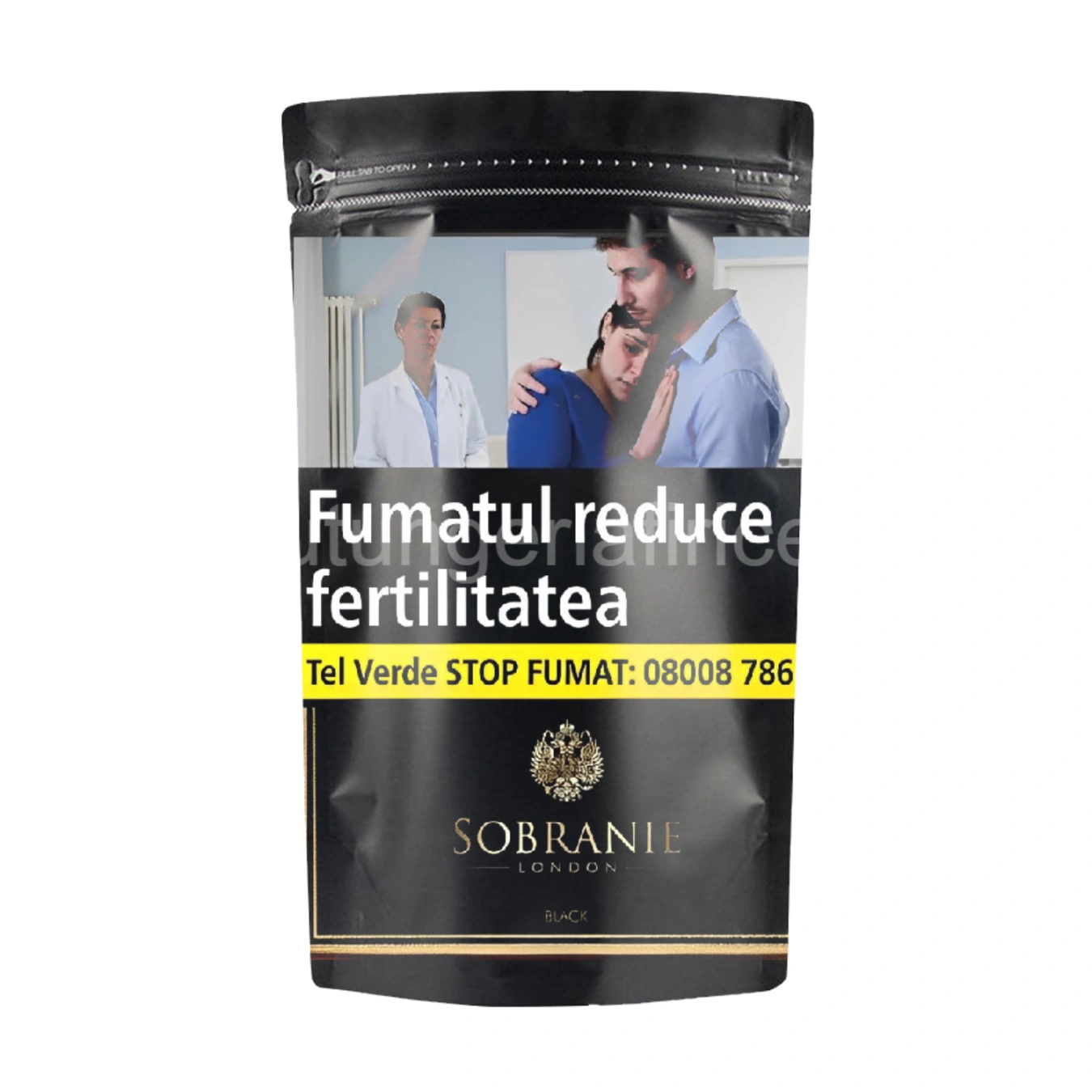 Tutun la Pungă Sobranie Black 200G Si 500G — Tutun la pungă, 200g + 500g