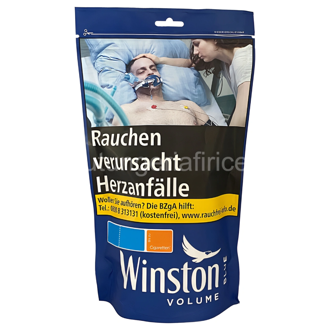 Tutun la Pungă Winston Albastru Import Germania 1Kg — Tutun la pungă, 1kg